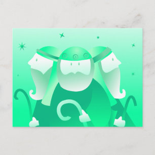 Retro Shepherds Postkarte