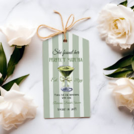 Retro Sie fand ihr perfektes Matcha-Brautparty Geschenkanhänger