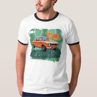 Retro-Siebziger-Jahre-Ikonen-Auto Herren T-Shirt
