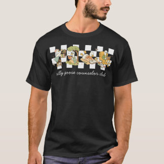 Retro Silly Goose Berater Club Schulen T-Shirt