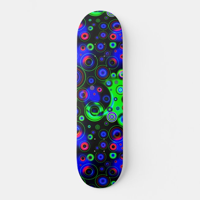 Retro Skateboard (Vorderseite)