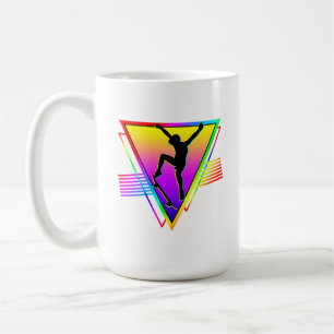 Retro-Skateboarding-Silhouette-Skater Kaffeetasse