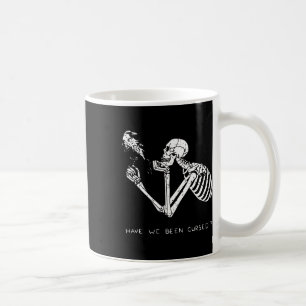Retro Skeleton Halloween Kostümspass Beängstigende Kaffeetasse