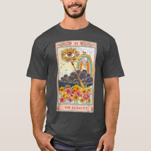 Retro Skeleton Reiten Cloud The Audacity Tarot Aut T-Shirt