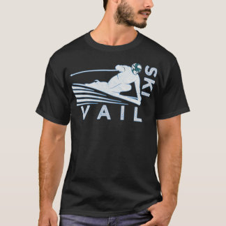 Retro Ski Vail ColoradoVintage Schnee T-Shirt