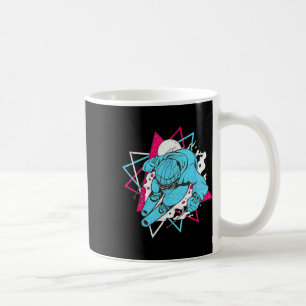 Retro Ski Vintag 80er 90s Skiausrüstung 3 Kaffeetasse