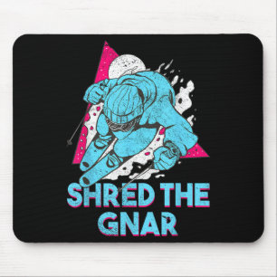 Retro-Ski-Vintage-Outfit 80er 90er Skifahren _2 Mousepad