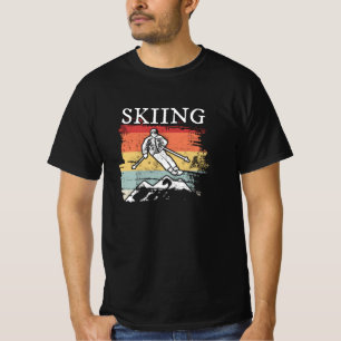 Retro Skiing T-Shirt