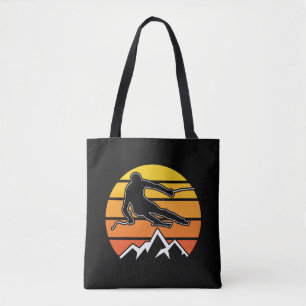 Retro Skiing Tasche