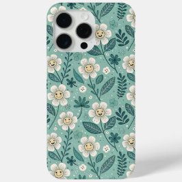 Retro Smiling Daisies - Groovy Boho Case-Mate iPhone Hülle