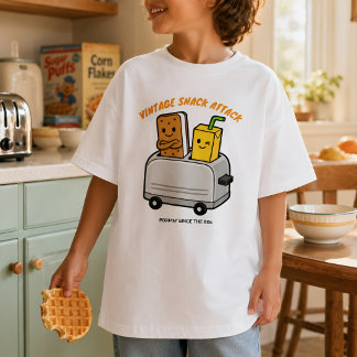 Retro Snack Attack Kinder-T-Shirt T-Shirt