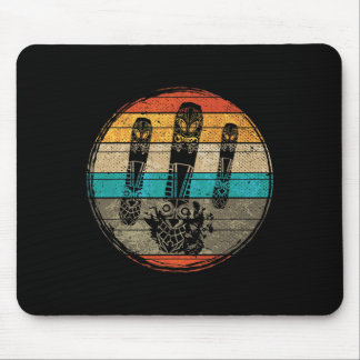 Retro Snowboard Snowboard Mousepad