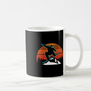 Retro Snowboard Snowboarder Gaben Wintersport Sn Kaffeetasse