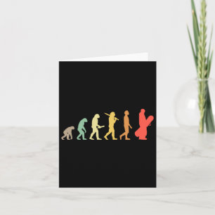 Retro Snowboarden Evolution Geschenk für Snowboard Karte