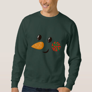 Retro Snowman Men's Sweatshirt