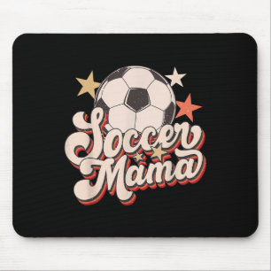 Retro Soccer Mama Soccer Mama Vintag Fußball Saiso Mousepad