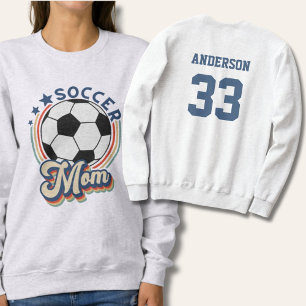 Retro Soccer Maman Sweatshirt de football personna