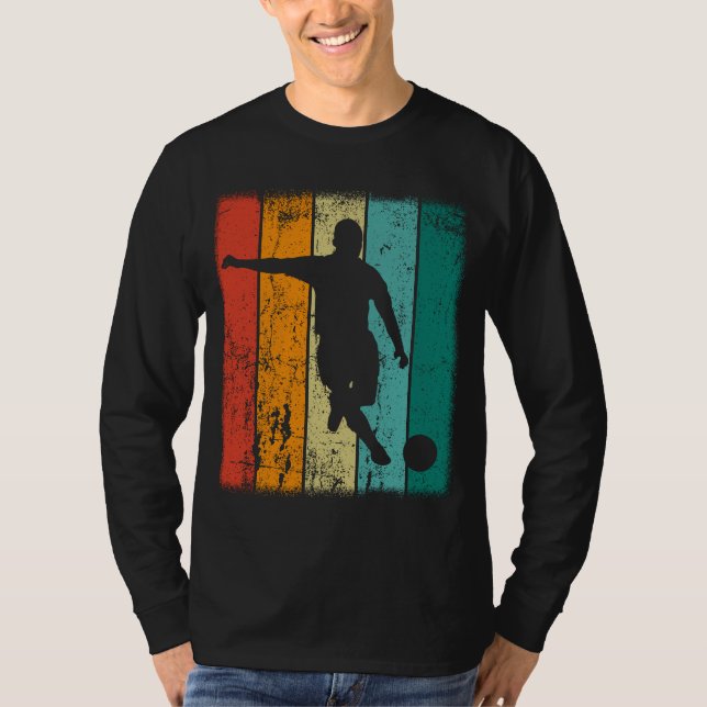 Retro Soccer T-Shirt (Vorderseite)
