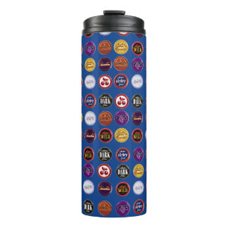 Retro-Soda-Deckel-Thermobecher, Vintage-Pop-Art Thermosbecher