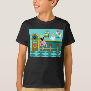 Retro Soda Fountain T - Shirt
