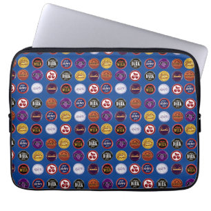 Retro-Sodaflaschendeckel-Laptop-Hülle, Vintage-Pop Laptopschutzhülle