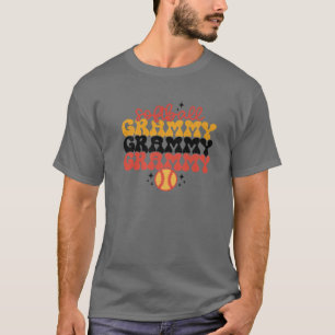 Retro Softball Grammy Softball Mama Funny Grammy M T-Shirt