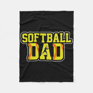 Retro Softll Vater Game Day Vater Vatertag Weihnac Fleecedecke