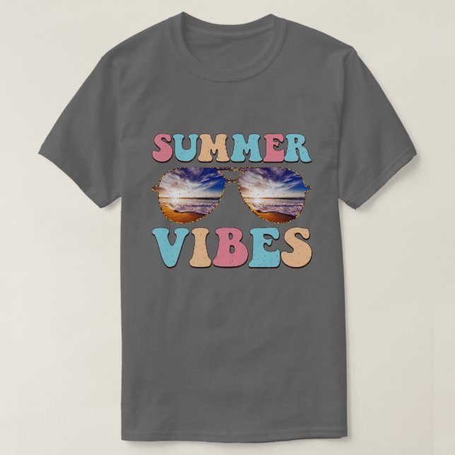 Retro Sommer 2 T-Shirt (Design vorne)