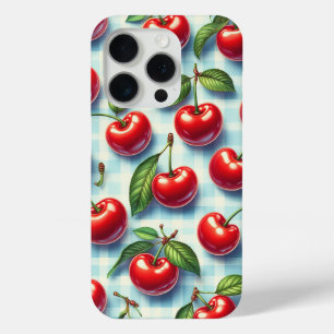 Retro Sommer Kirsch Handyhülle Lebhaft rote Kirsch Case-Mate iPhone Hülle