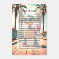 Retro-Sommer lustige Roller-Ente