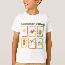 Retro-Sommer-Stimmung-Design mit Sonnenschein