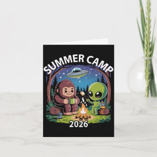 Retro-Sommercamp 2026 Kinder Alien-Vibes-Direktor Karte