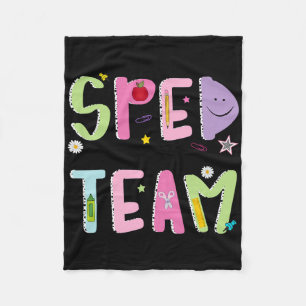 Retro-Sonderpädagogik-Team Groovy Dream Team Sp Fleecedecke
