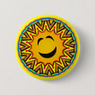 RETRO SONNE BUTTON