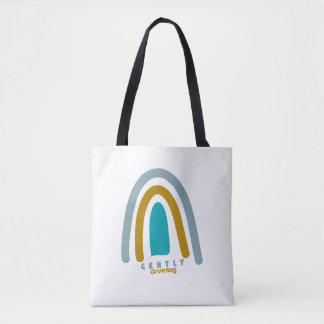 Retro-Sonne-Zitat zur psychischen Gesundheit Tasche