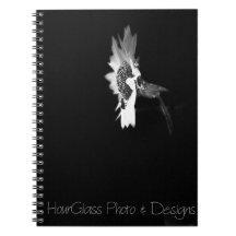Retro-Sonnenblume mit Spiral-Notizbuchfoto einer B