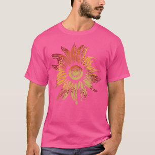 Retro Sonnenblumengarten - Vintage Sonnenblumen T-Shirt