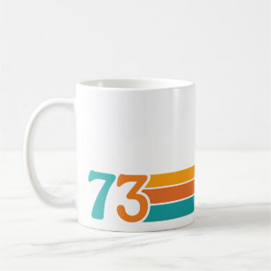 Retro-Sonnenuntergang 73 Kaffeetasse