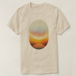 Retro-Sonnenuntergang-Abstract-Grafik-T-Shirt T-Shirt