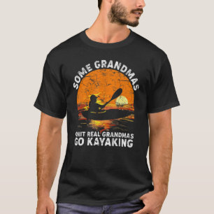Retro Sonnenuntergang Einige Omas stricken Richtig T-Shirt