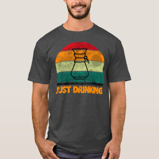 Retro-Sonnenuntergang für Chemotherapeutikum 2 T-Shirt