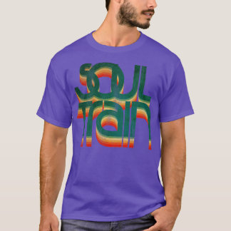 RETRO SOUL TRAIN COULEUR VINTAGE Baseball TShirt