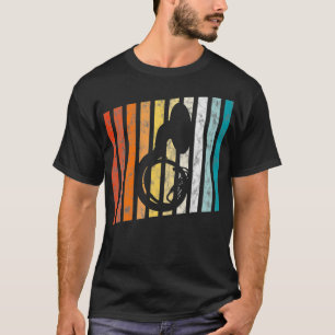 Retro Sousaphone Tuba 70er Musikband gestört T-Shirt