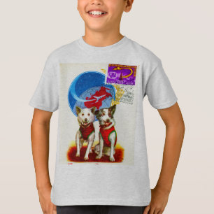 RETRO SPACE AGE (HUNDE ASTRONAUTS) T-Shirt