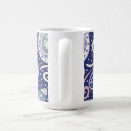 Retro Space Galaxy Design Kaffeetasse