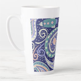 Retro Space Galaxy Design Milchtasse