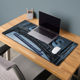 Retro Space Travel Poster-Zwerg Planet Ceres. Schreibtischunterlage