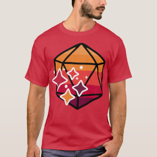 Retro Sparkle D20 T-Shirt