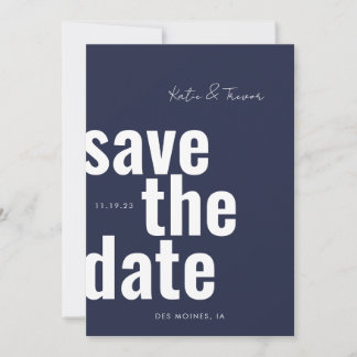 Retro Speichern Sie die Daten Save the Date