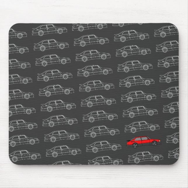 retro SPG-Kontur mousepad (Vorne)